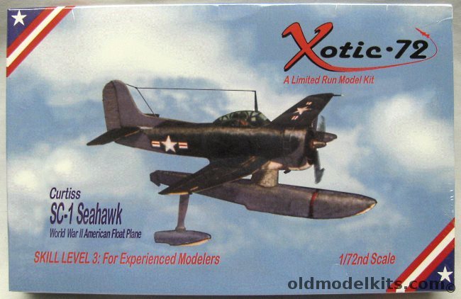 Xotic-72 1/72 Curtiss SC-1 Seahawk, AU2015 plastic model kit